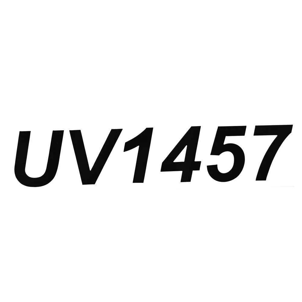 Lowe Boat Decal 2153917 - UV1457 Black 10 5/8 X 2 1/8 Inch