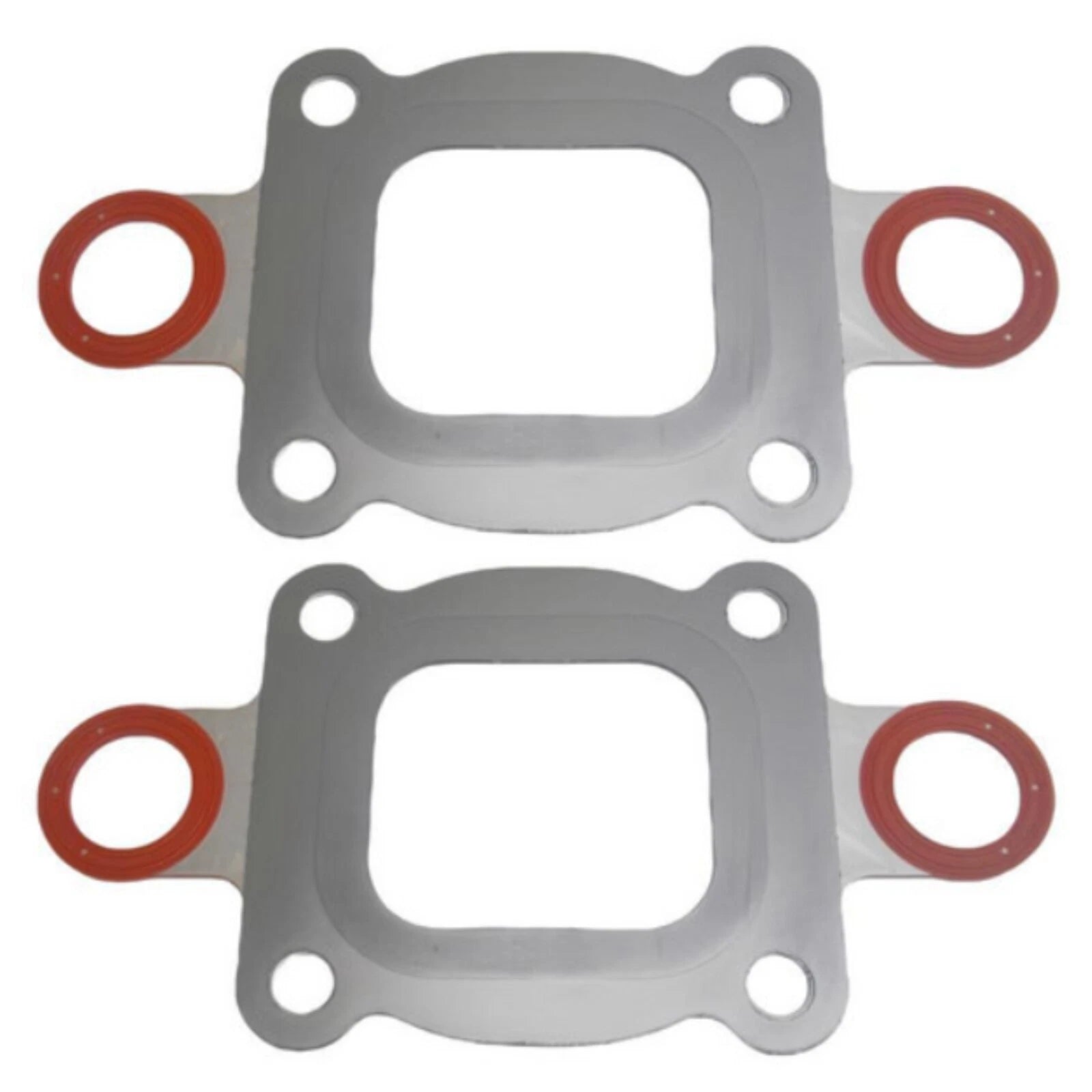 2 Exhaust Elbow Riser Dry Joint Gasket Full Flow MerCruiser Manifold 4.3 5.0 5.7