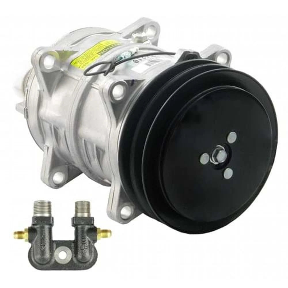 8814621041 Seltec/Tama TM16 Compressor, with 2 Groove Clutch - Fits Versatile