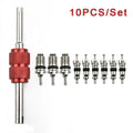 HVAC AC R134A VALVE CORE HIGH&LOW PRESSURE QUICK REMOVER INSTALL-TOOL SET