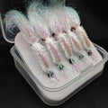 Fly Fishing Hook Bait Fly Hook 3D Realistic Eyes 4/6/8/10/12/14 5 Pieces