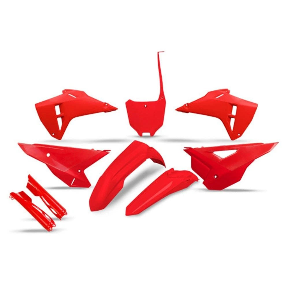 UFO Complete Plastic Kit for Honda CRF 450 RX ENDURO 2021-2024 Red Restyle