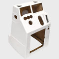 Tracker Boat Blank Steering Center Console - White Fiberglass