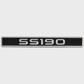 Lowe Boat Raised Emblem Decal 2369901 - SS190 Black Sticker