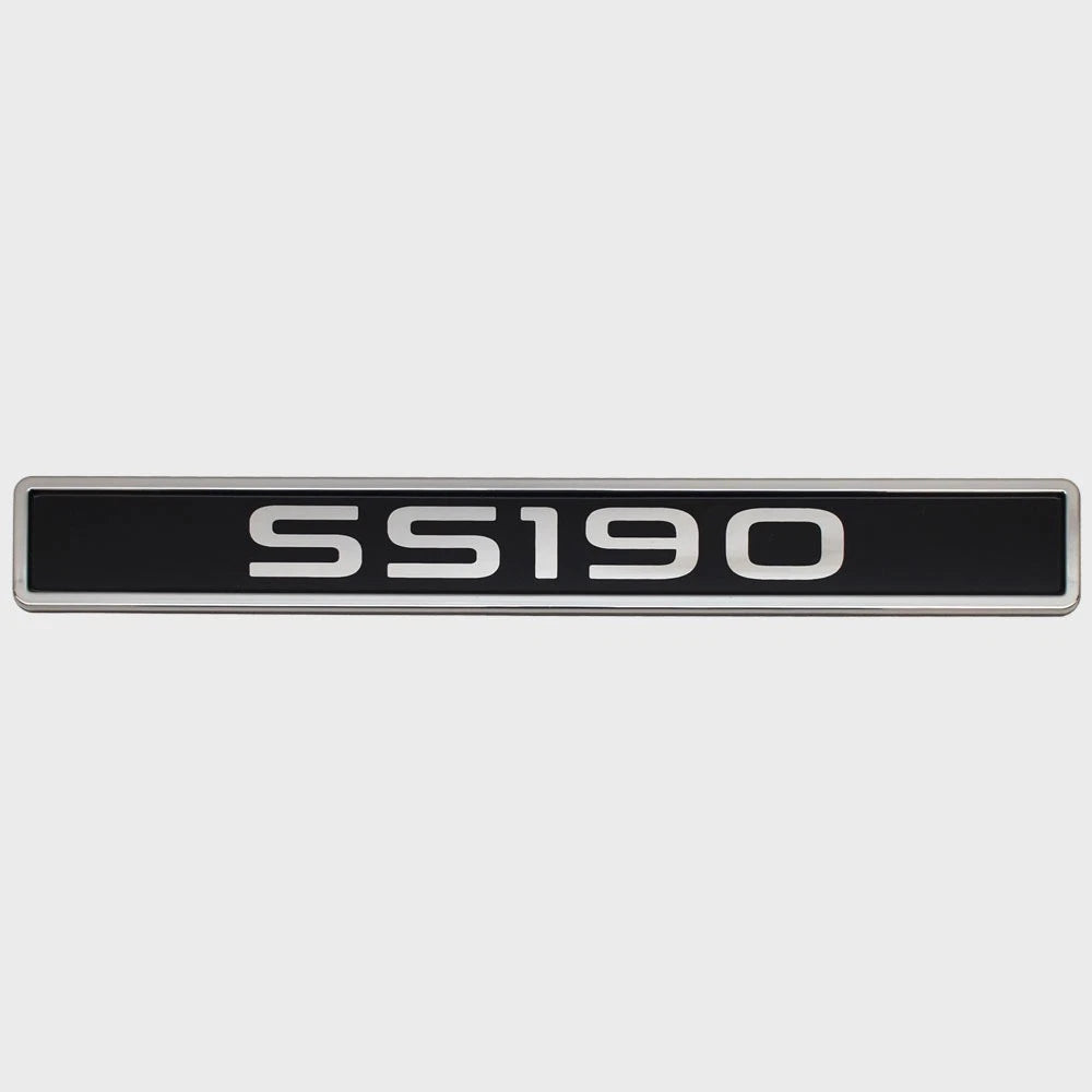 Lowe Boat Raised Emblem Decal 2369901 - SS190 Black Sticker