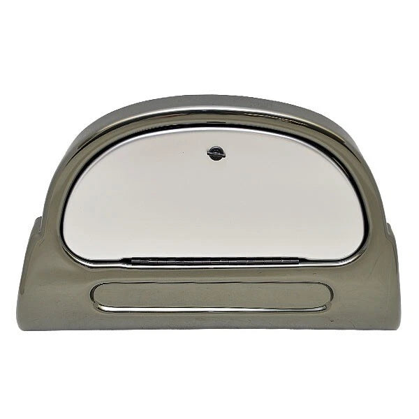 Stratos Boat Glove Box 38978A - 176 - 186 - 476 - 385 Plastic Silver