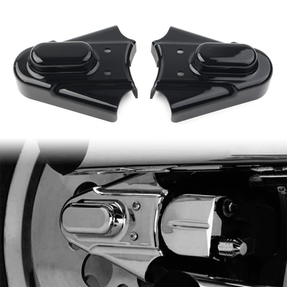 1 Set Gloss Black Phantom Covers for Harley Softail FXST/C (pr) 1986-2007