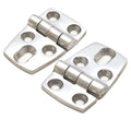 Doral Boat Door Hatch Hinge - 2 1/4 X 1 1/4 Inch 8 Gauge Stainless Pair