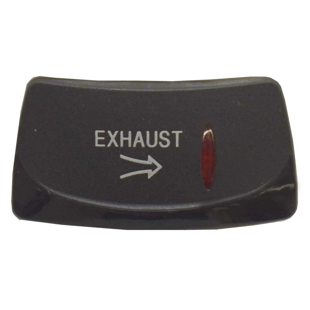 Carling Boat Rocker Switch Actuator - Exhaust Lighted Horizontal