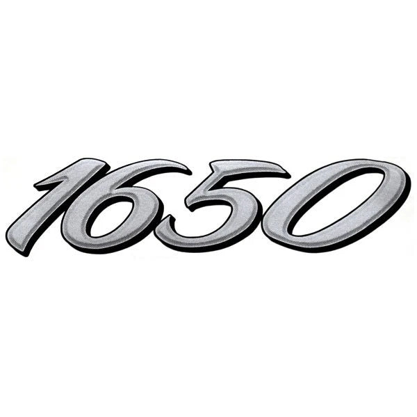 Lund Boat Decal 2000451 - 1650 Series Silver Sticker