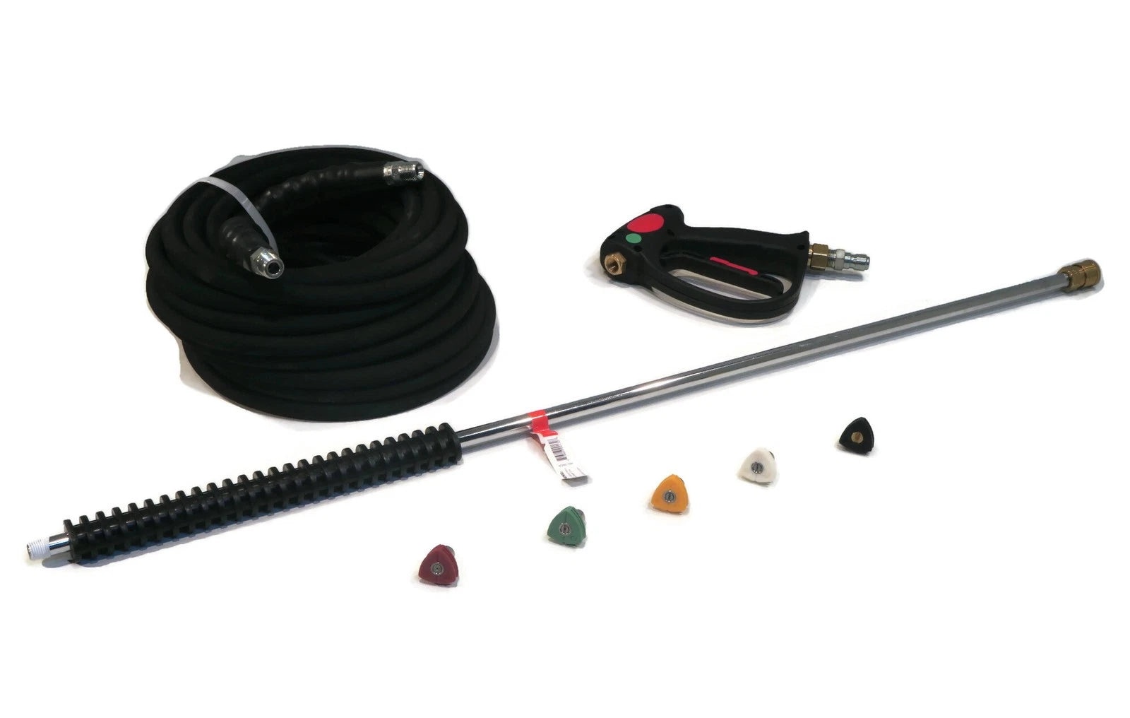 Deluxe SPRAY GUN, WAND, 50' HOSE & TIPS for Power Pressure Washers - 4000 PSI