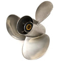 PowerTech Bravo II Boat Propeller M400BRA3L19S - LH 18.5 X 19P Stainless
