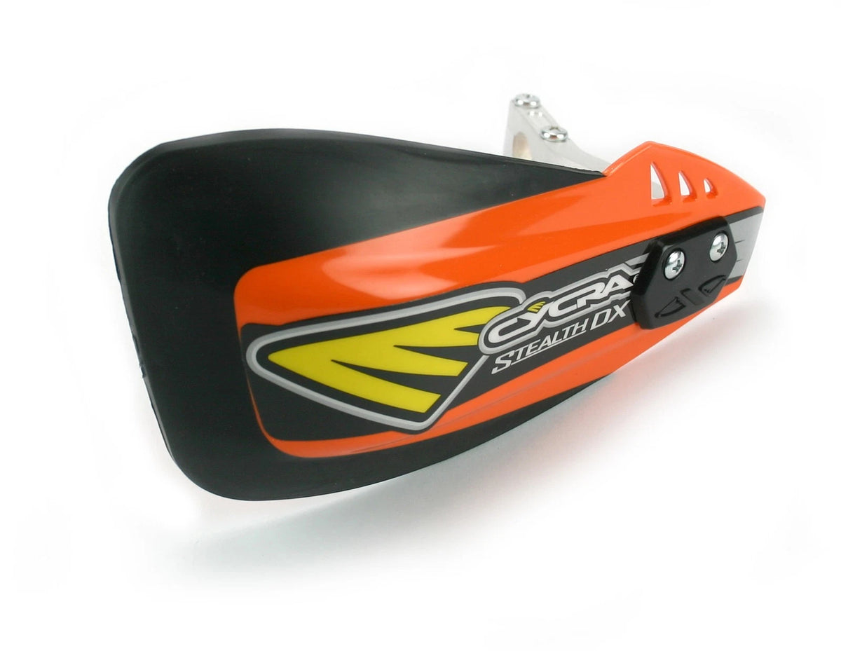 CYCRA Offroad Handguards Stealth Dx Racer Pack Orange for Motorcycle & ATV