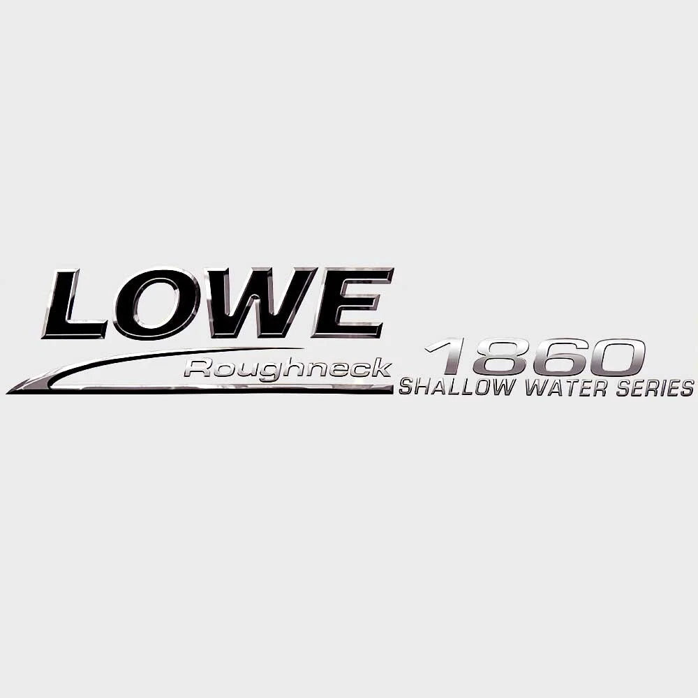 Lowe Boat Emblem Decal 2240989 - Sticker Roughneck 1860 Shallow Water