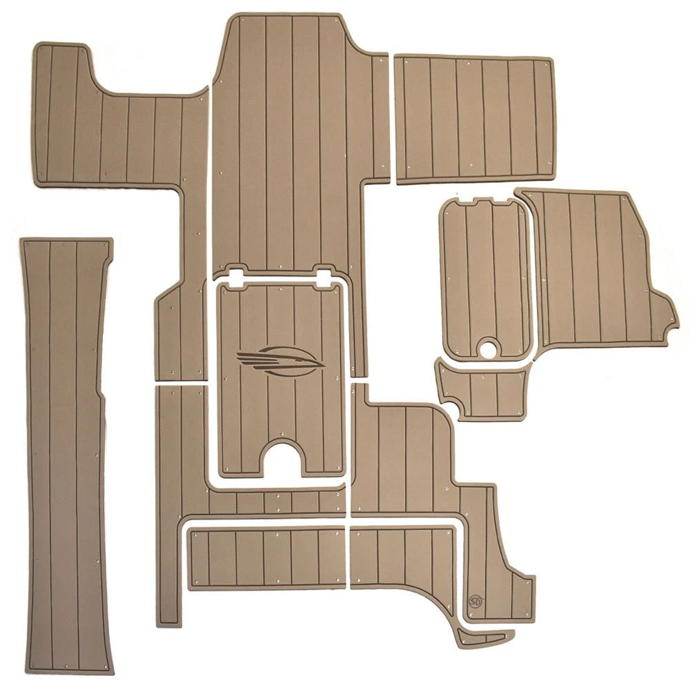 Chaparral Boat Non-Skid Deck Mats 60.00686 - 2023 347 SSX Snap-In Kit