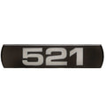 Ranger Boat Raised Number Decal 7604334 - 5 1/8 X 1 1/8 Inch 521