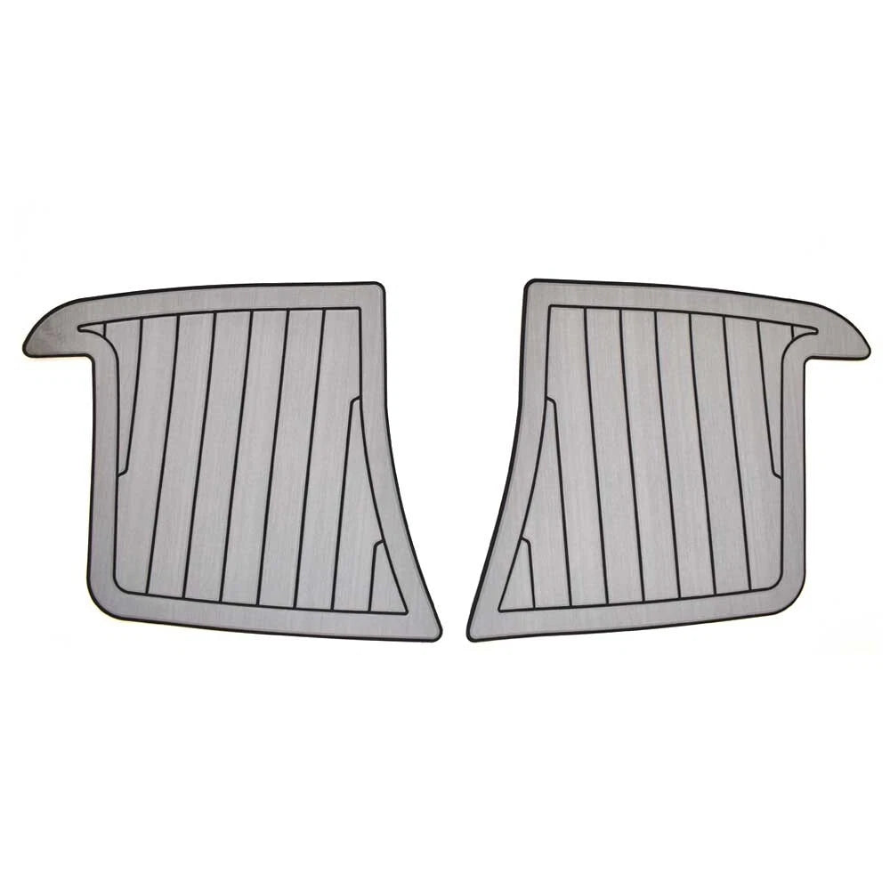 Larson Boat Non-Skid Deck Mats 8138074 - Gray Rubber (set of 2)