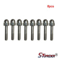 STONEDER M6 X 35mm Engine Exhaust Stud Domed Nut for Pit Dirt Bike ATV Quad