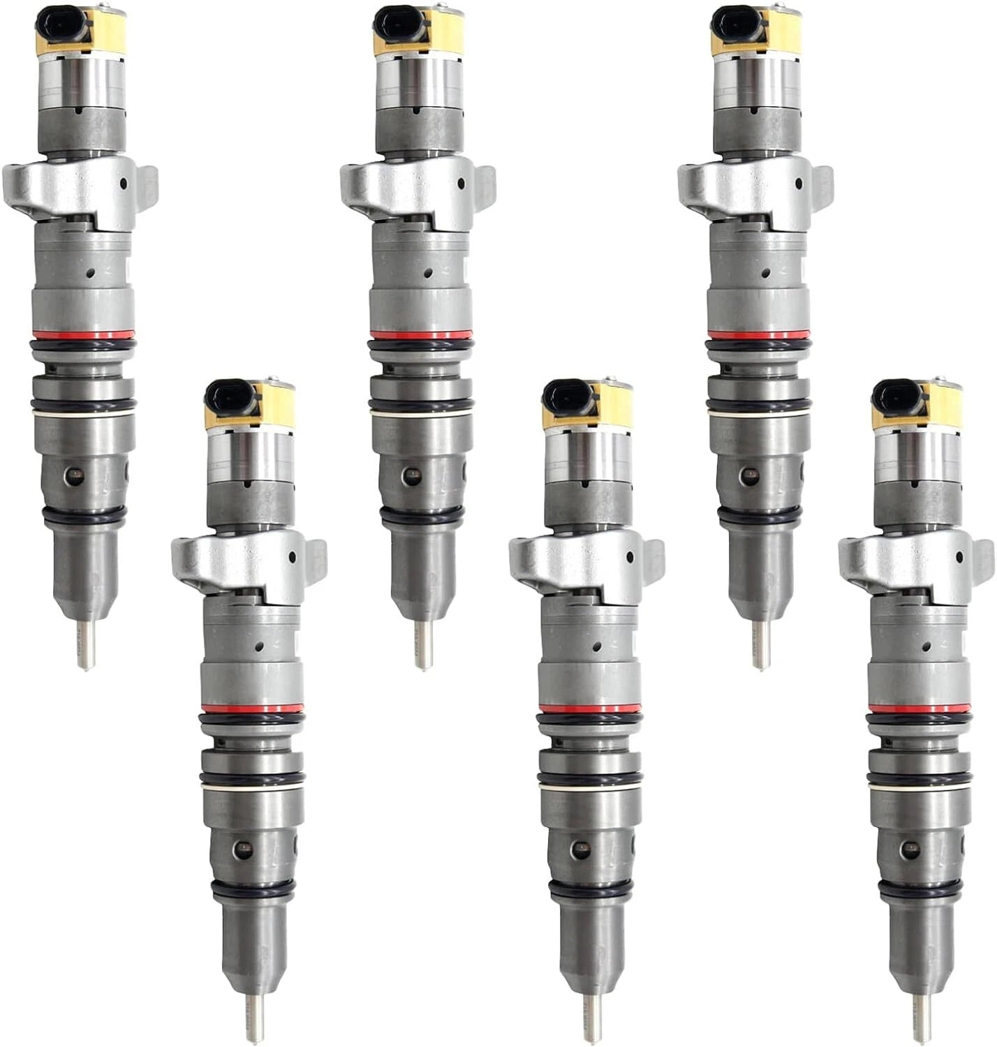 6pcs C-9 Fuel Injector 243-6846 2436846 for Caterpillar CAT E330C 330C