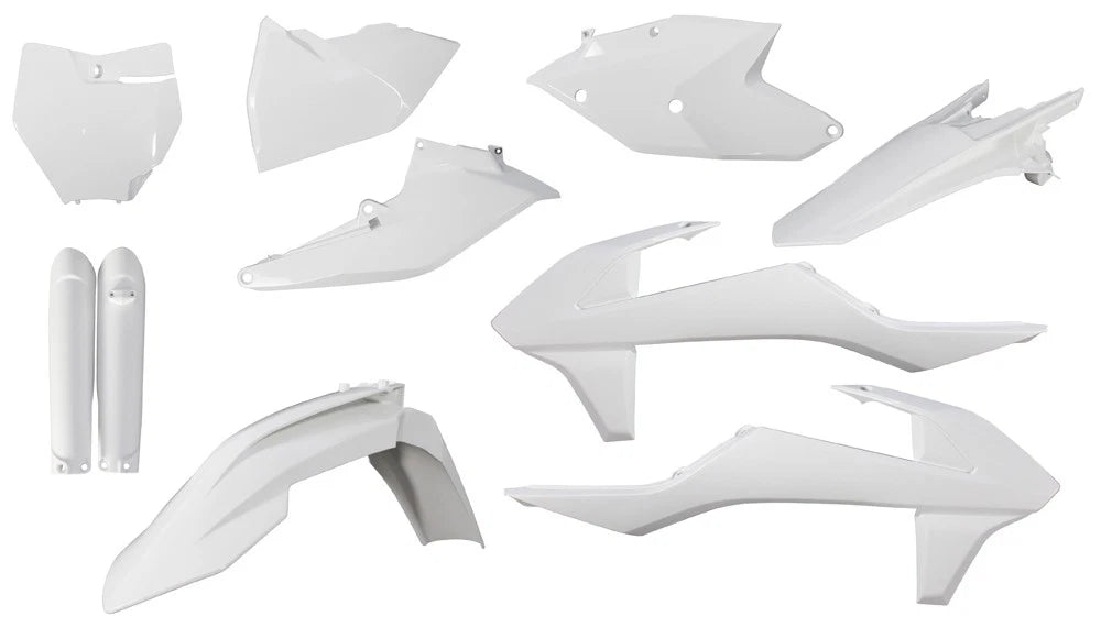 ACERBIS Full Plastic Kit White – Fits KTM 250/350/450 SX-F 2015-2017