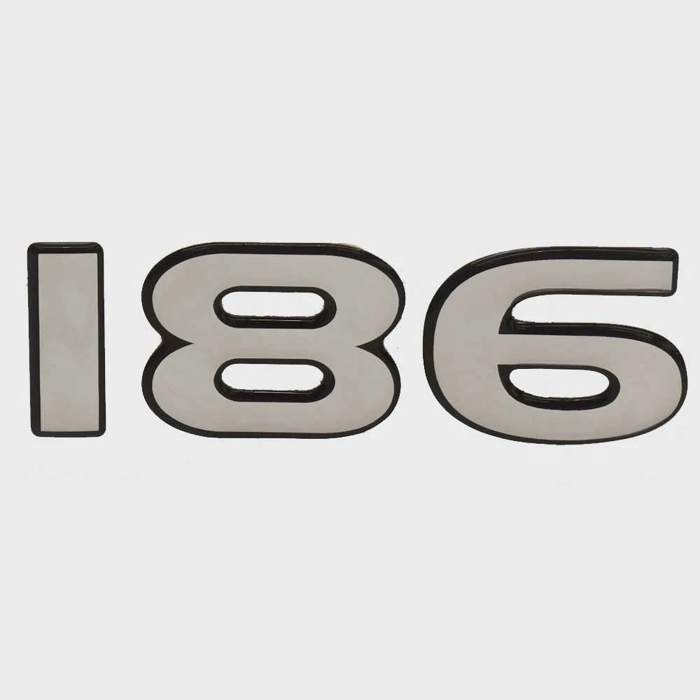 Ranger Boat Raised Emblem Decal 205101 - 186 Mirror 6 1/4 X 2 Inch