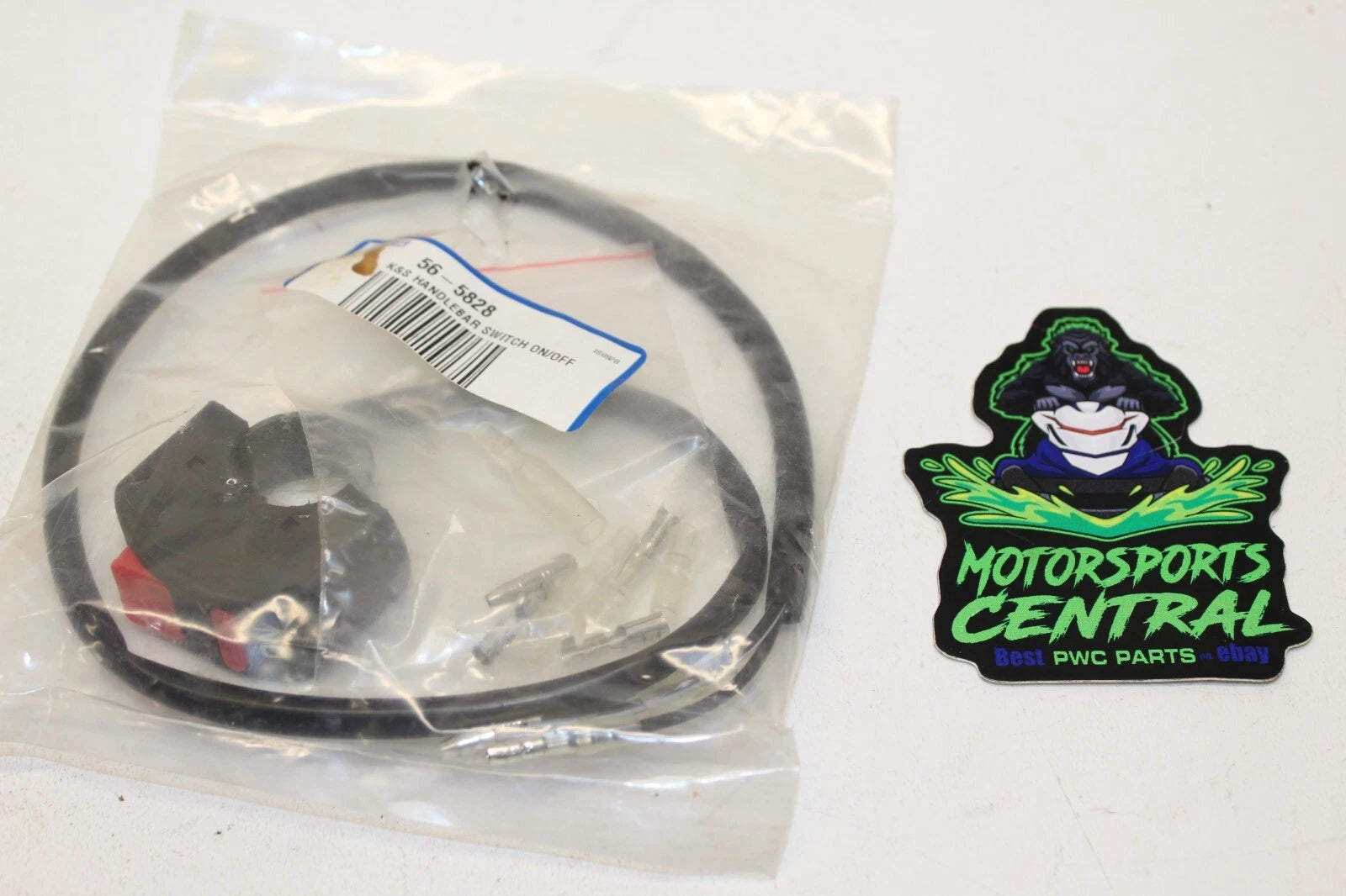 MOTORCYCLE CAFE RACER JET SKI Handlebar Universal on Off Switch - 7/8" 12-0201