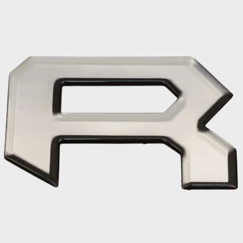 Malibu Boat Raised Emblem Decal 5922150 - Ride R Silver Sticker