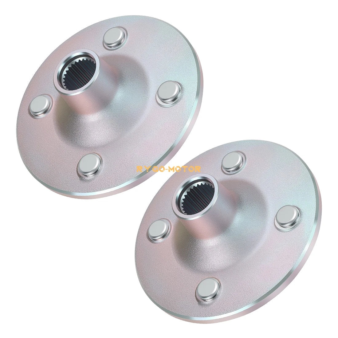 Rear Left & Right Wheel Hubs for Yamaha Big Bear 400 YFM400FB 4x4 2007-2012 ATV