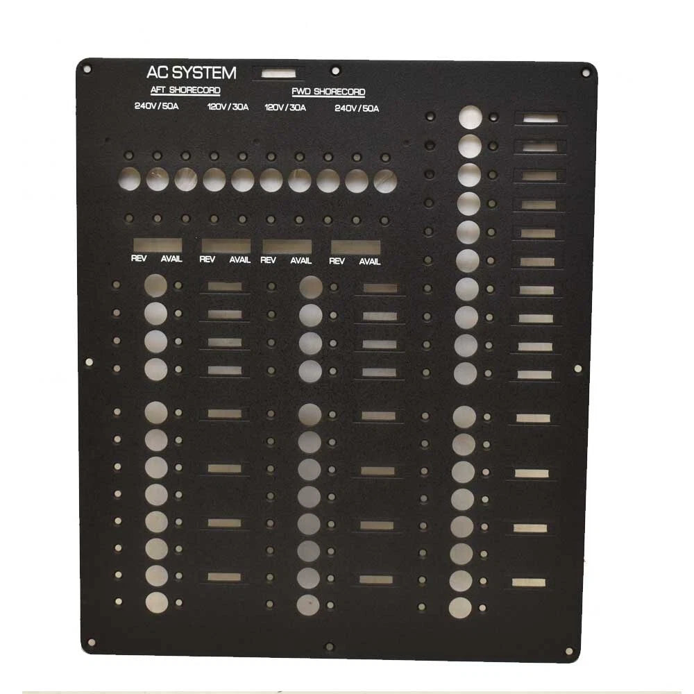 Tiara Yachts Boat Blank Breaker Panel 3240265 - 16 1/4 X 13 3/4 Inch