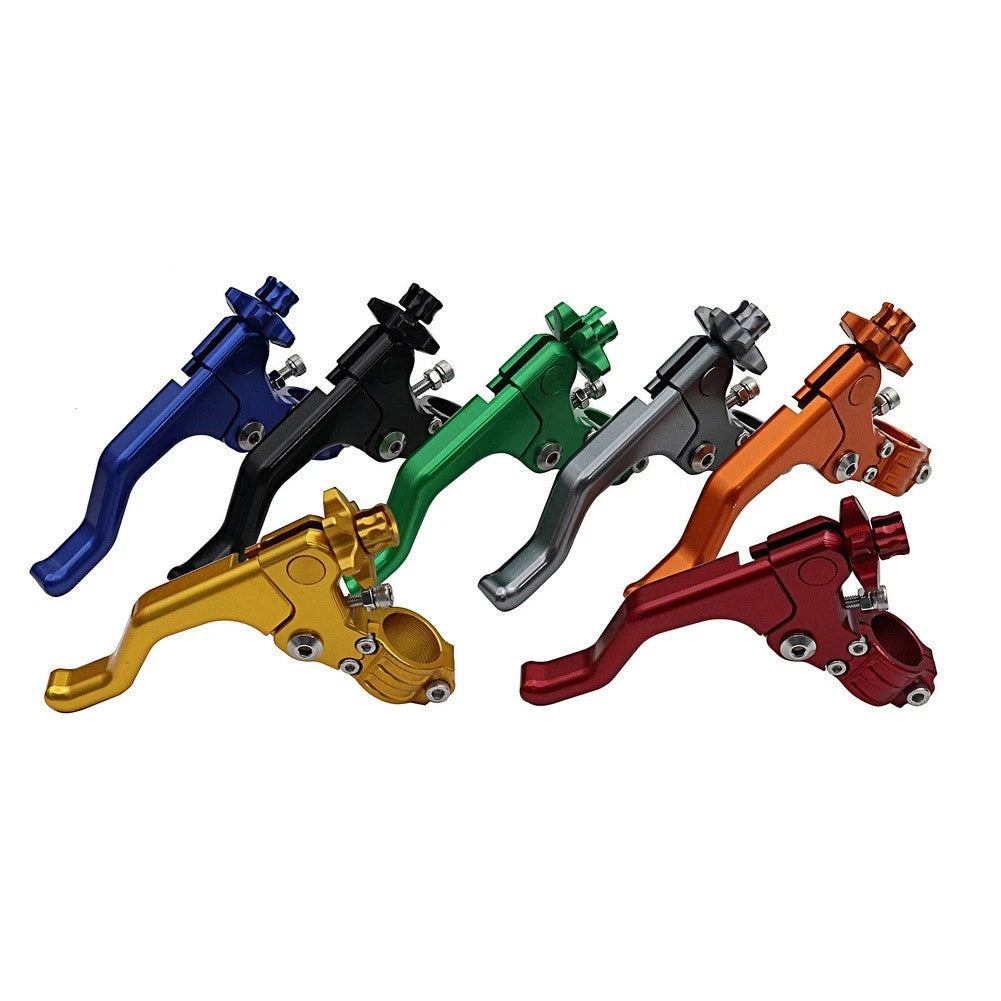 Motorcycle Clutch Lever Handlebar CNC Aluminum One Finger Short Stunt Lever