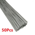 50PCS Aluminum Solution Welding Flux-Cored Rods Wire Brazing Rod 1.6MM