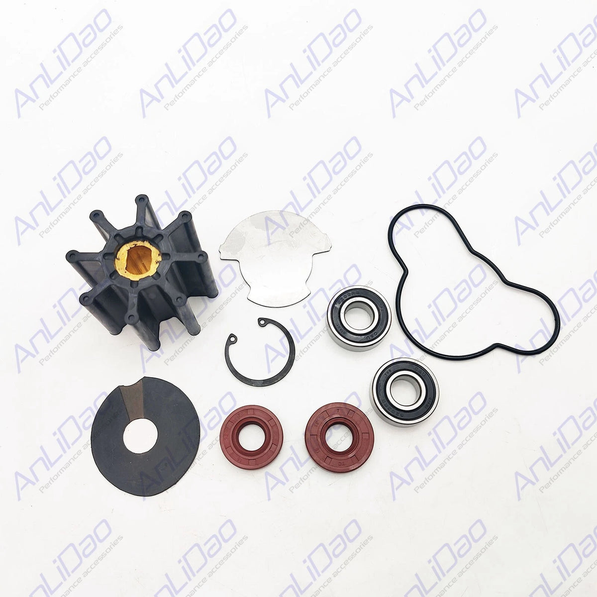 Mercruiser Pumps with Impeller Bearing Seal Kit 47-862232A2 47-8M0104229