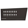 Four Winns Boat Blank Switch Panel 025-4978 - Black Aluminum
