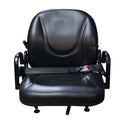 400101 One (1) Deluxe Black Tractor Forklift Seat