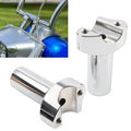 3.5" Straight Handlebar Risers Chrome for Harley 1" Bar Dyna Sportster