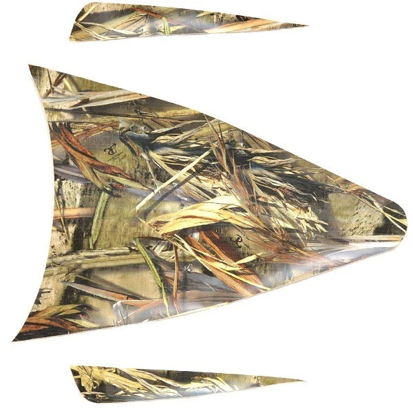 Tracker Boat Graphic Decals - TrueTimber DRT Stickers (set of 3)