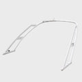 Monterey Boat Ski Tow Arch Tower - 89 5/8 Inch White Aluminum