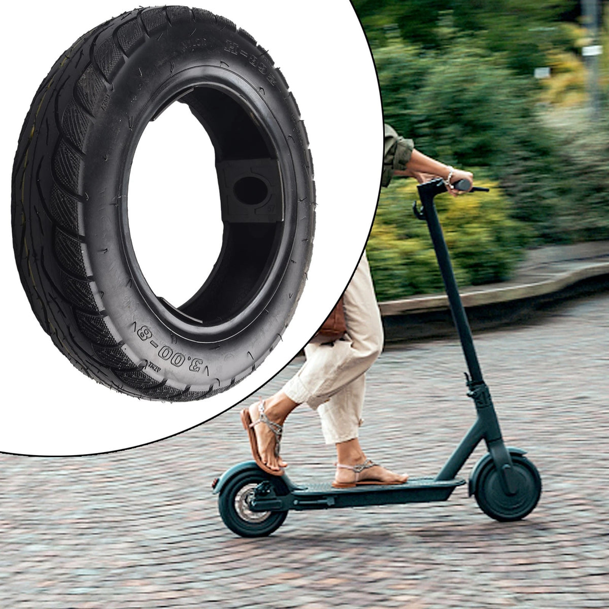 3 008 Tubeless Tire for Electric Scooters & for MINI Motorcycles