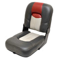 Wise Seating Boat Folding Buddy Seat 8WD1454-859 - Gray - Red Vinyl