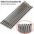 Screwdriver Bits 7 78In Long T8T40 Magnetic for Electric Drills and Drivers
