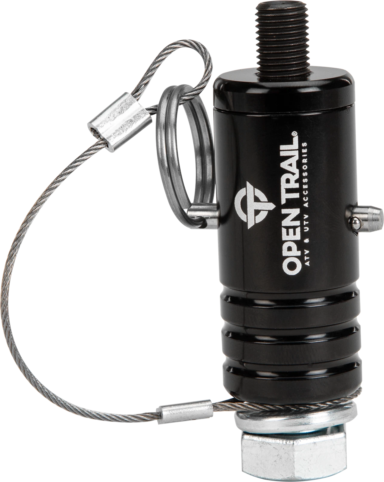 OPEN TRAIL Quick Release Whip Mount Black for ATV/UTV Flags and Banners