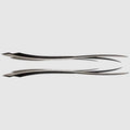 Larson Boat Emblem Decal Sticker 0573100 - Adrena Black White (set of 2)