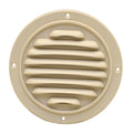 Nautical Global Boat Vent Cover 141372 - 4 Inch Beige Plastic