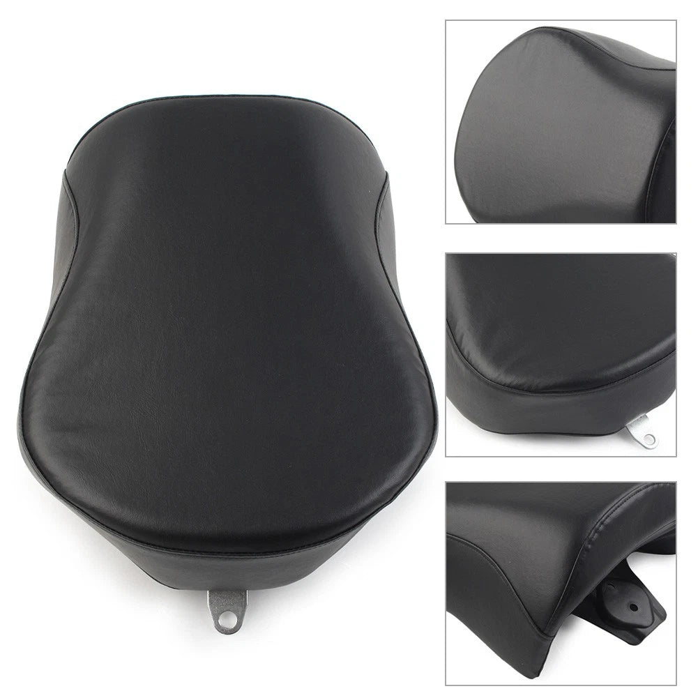Rear Pillion Seat Motorcycle Bobber Seat for Harley Dyna 06-09 FXD FXDB
