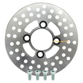 Front Brake Disc Rotor with Stud Bolts for Yamaha Banshee 350 YFZ350 1990-2006