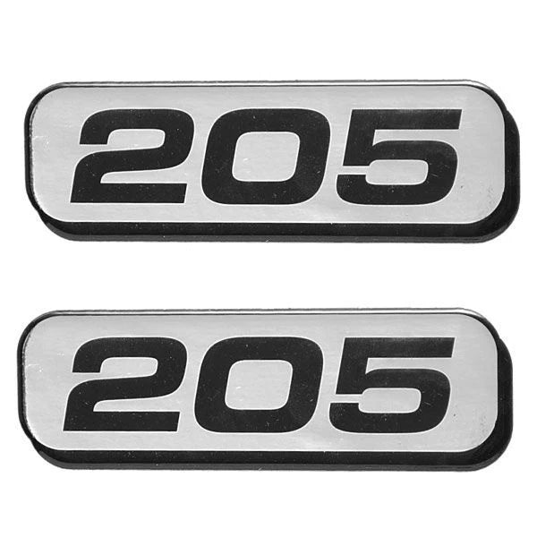 MasterCraft Boat Raised Decal Sticker - 205 OEM (pair)