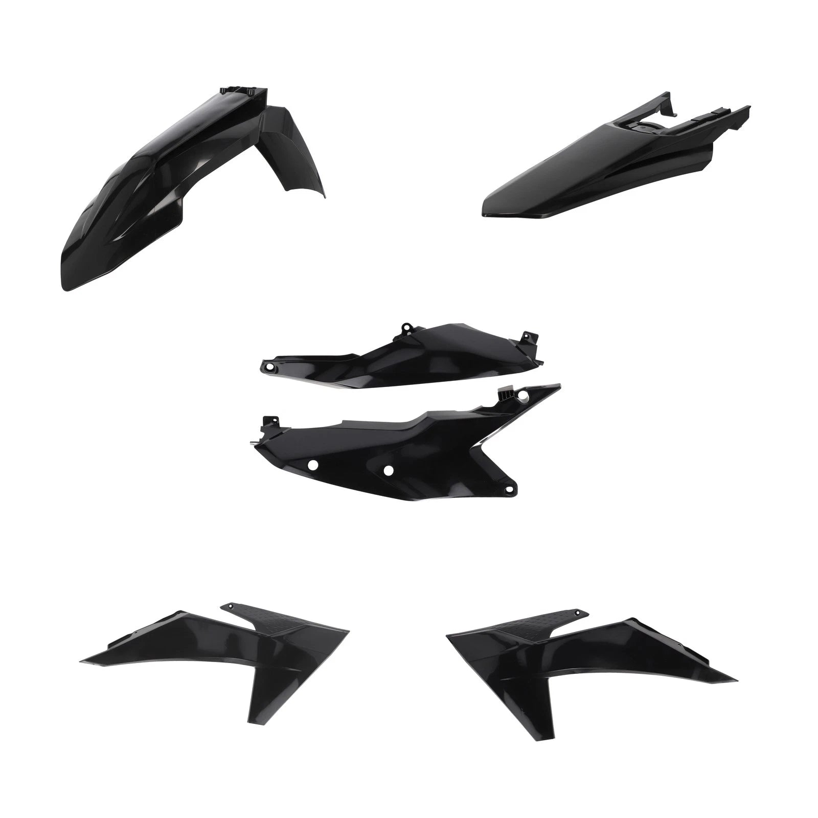 ACERBIS Plastic Kit for KTM Offroad 2000-2023, Black Replacement Body