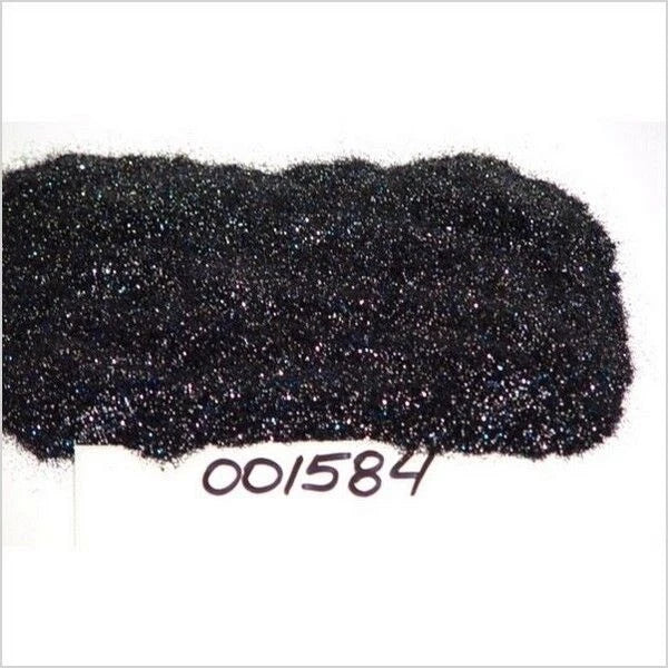 Boat Auto Motorcycle Truck Metal Glitter Flake - Black Silver (8oz)