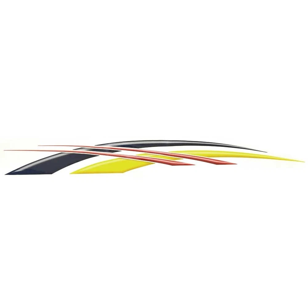 G3 Boat Starboard Graphic Decal 73404549 - 92 Inch Blue Yellow Red