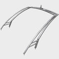 Cobalt Boat Wakeboard Tower 414169 - 26SD 90 Inch Aluminum 2012